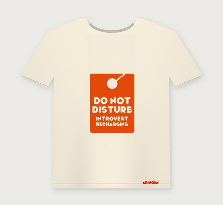Do Not Disturb, Introvert Recharging tee